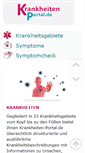 Mobile Screenshot of krankheiten-portal.de